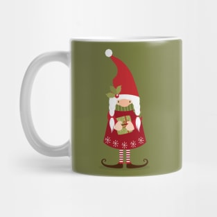 Mrs Gnome With Gift Mug